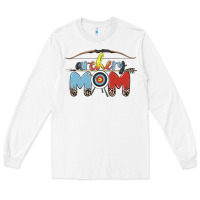 White archery mom Long Sleeve Tee - MaliasSmallBusiness