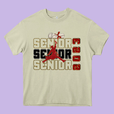 Senior Senior Senior 2023 Heavy Core Tee Designed By Zillion Design Studio