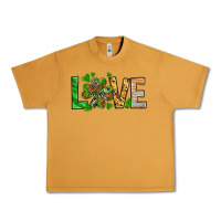 Peanut Butter love luck with clover Urban Heavy Tee - NancyCooperArtShop