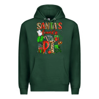 Sports Green santa's favorite pt Premium Hoodie - texasbilliewilder