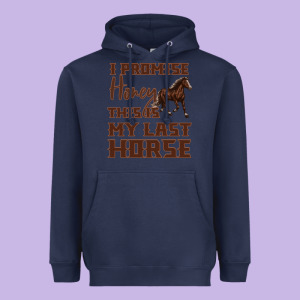I Promise Honey This Is My Last Horse Heavyweight Hoodie Designed By Bettercallsaul