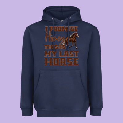 I Promise Honey This Is My Last Horse Heavyweight Hoodie Designed By Bettercallsaul