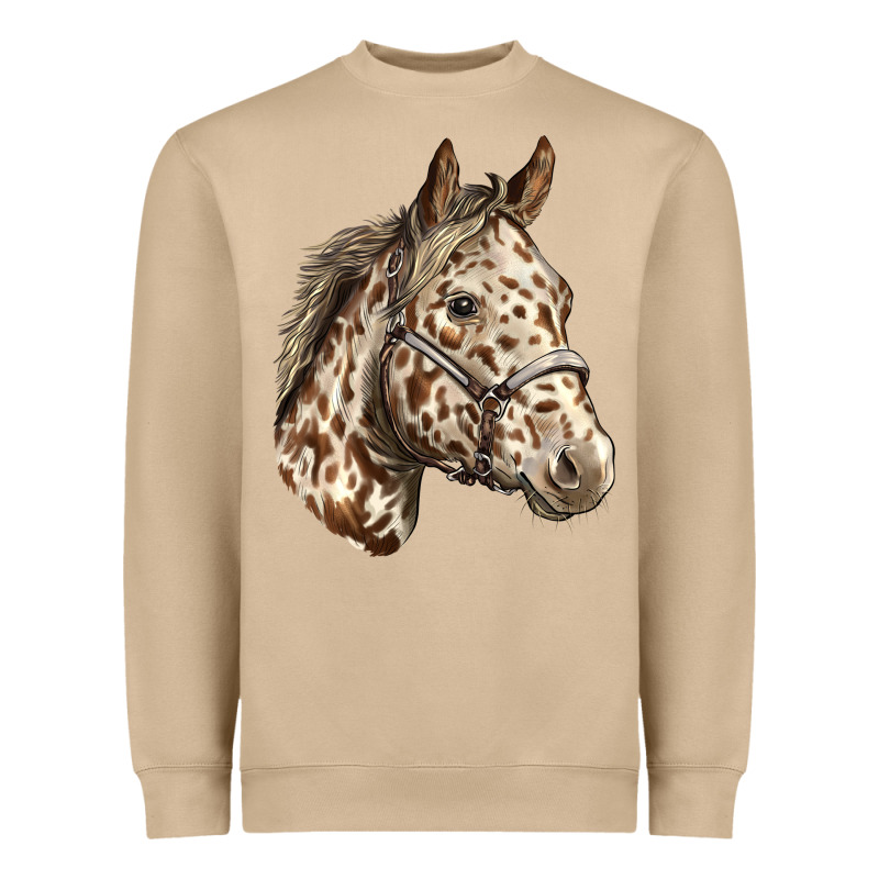 Appaloosa Horse Heavyweight Sweatshirt by LillyAllenDesigns | Teevron