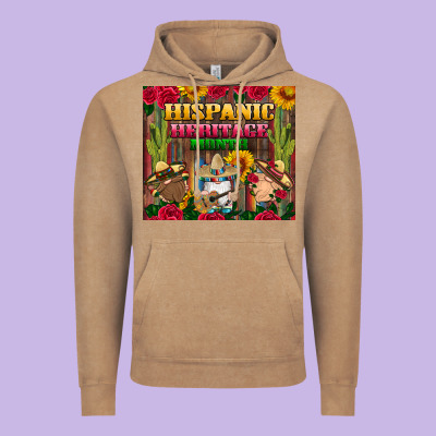 Hispanic Heritage Month Gnomes Tumbler Vintage Hoodie Designed By Bundleandbundleshop
