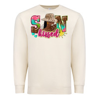 Sandshell Afro woman with sunkissed Premium Sweatshirt - NancyCooperArtShop