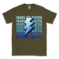 Army Green mom of both boys Classic Tee - MaliasSmallBusiness
