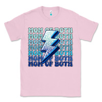 Bubblegum Pink mom of both boys Classic Tee - MaliasSmallBusiness