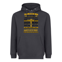 Taurus Facts Heavyweight Hoodie | Teevron
