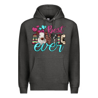 Charcoal Heather best auntie ever Premium Hoodie - JahusDesignShop