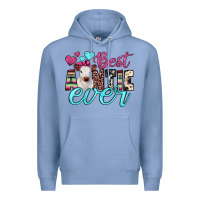Colony Blue best auntie ever Premium Hoodie - JahusDesignShop