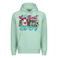 Seafoam best auntie ever Premium Hoodie - JahusDesignShop