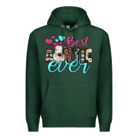 Sports Green best auntie ever Premium Hoodie - JahusDesignShop