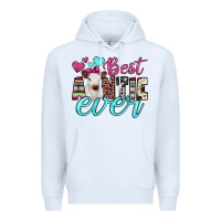 White best auntie ever Premium Hoodie - JahusDesignShop