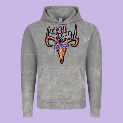 Wild Soul Vintage Hoodie Designed By Jahusdesignshop