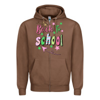 Chestnut Back To School Zipper Hoodie - BundleAndBundleShop
