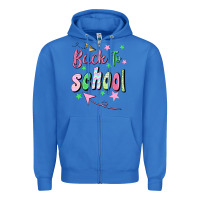 True Royal Back To School Zipper Hoodie - BundleAndBundleShop