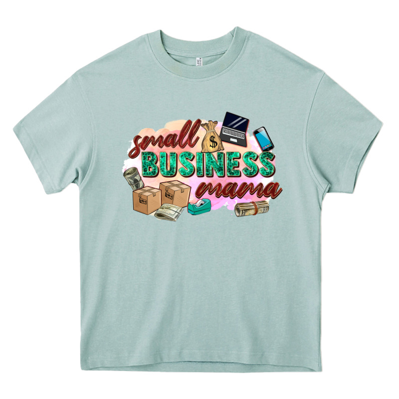 Small Business Mama Heavy Core Tee by Zillion Design Studio | Teevron