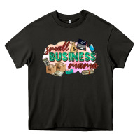 Asphalt small business mama Heavy Core Tee - Zillion Design Studio
