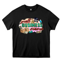 Black small business mama Heavy Core Tee - Zillion Design Studio