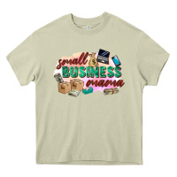 Mossy small business mama Heavy Core Tee - Zillion Design Studio