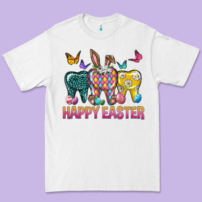 Happy Easter Dental Premium Tee Designed By Neo Western