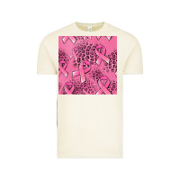 Vintage Arctic breast cancer seamless pattern Vintage Tee - Jasminsmagicworld