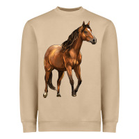 Mushroom Quarter Horse Heavyweight Sweatshirt - LillyAllenDesigns