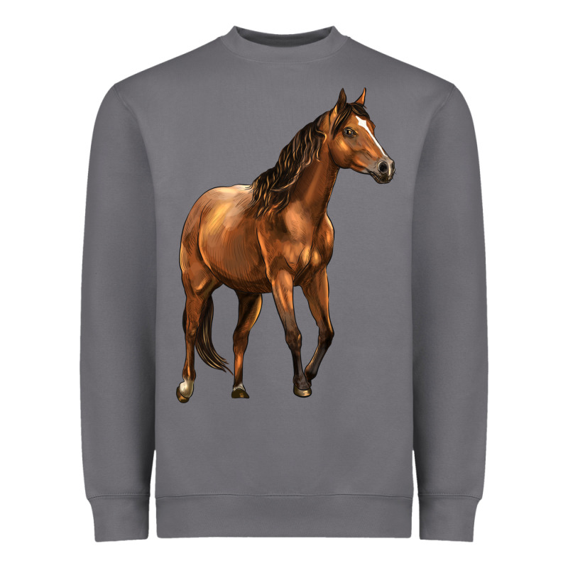 Quarter Horse Heavyweight Sweatshirt by LillyAllenDesigns | Teevron