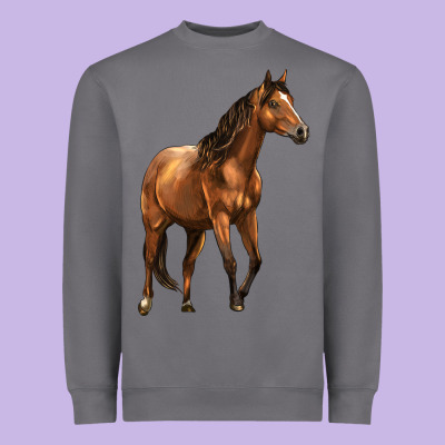 Quarter Horse Heavyweight Sweatshirt Designed By Lillyallendesigns
