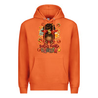 Carrot santa favorite banker afro messy bun Premium Hoodie - texasbilliewilder