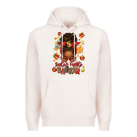 Pale Pink santa favorite banker afro messy bun Premium Hoodie - texasbilliewilder