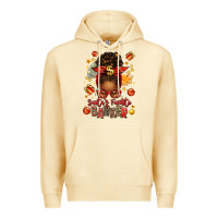 Pina Colada santa favorite banker afro messy bun Premium Hoodie - texasbilliewilder
