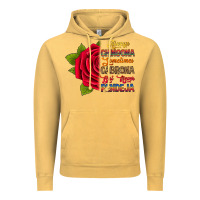 Vintage Mustard Always chingona sometimes cabrona but never pendej Vintage Hoodie - RanaPortraitStore