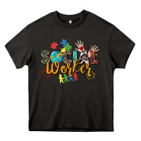 Asphalt social worker Heavy Core Tee - Zillion Design Studio