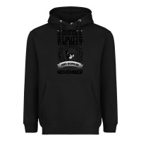 Black NOVEMBER Heavyweight Hoodie - Bettercallsaul