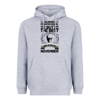 Heather Grey NOVEMBER Heavyweight Hoodie - Bettercallsaul