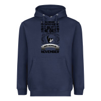 Navy NOVEMBER Heavyweight Hoodie - Bettercallsaul