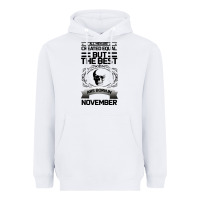 White NOVEMBER Heavyweight Hoodie - Bettercallsaul