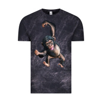 Cloud Black baby chimpanzee Vintage Tee - LillyAllenDesigns