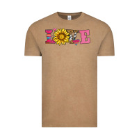 Vintage Coffee love sunflower valentines day Vintage Tee - AdoDesignShop