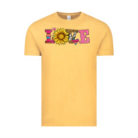 Vintage Mustard love sunflower valentines day Vintage Tee - AdoDesignShop