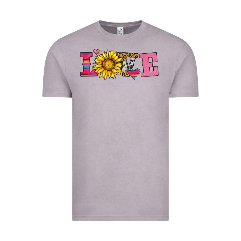 Love Sunflower Valentines Day Vintage Tee by AdoDesignShop | Teevron