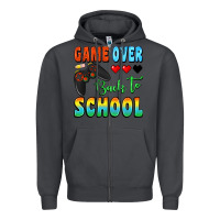 Smoke game over back to school Zipper Hoodie - BundleAndBundleShop