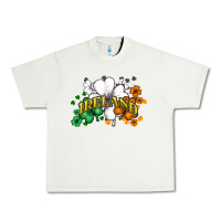 Pistachio ireland flag Urban Heavy Tee - NancyCooperArtShop