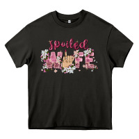 Asphalt spoiled wife Heavy Core Tee - Zillion Design Studio