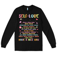 Black self love girl tour malias Long Sleeve Tee - MaliasSmallBusiness