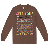 Chestnut self love girl tour malias Long Sleeve Tee - MaliasSmallBusiness