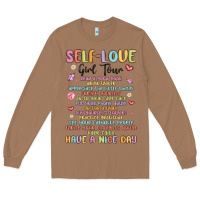 Toasted Coconut self love girl tour malias Long Sleeve Tee - MaliasSmallBusiness