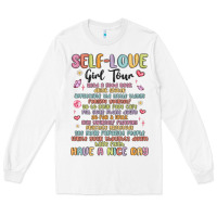 White self love girl tour malias Long Sleeve Tee - MaliasSmallBusiness