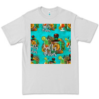 Dove Grey salty vibes seamless pattern Premium Tee - HRA Design Shop